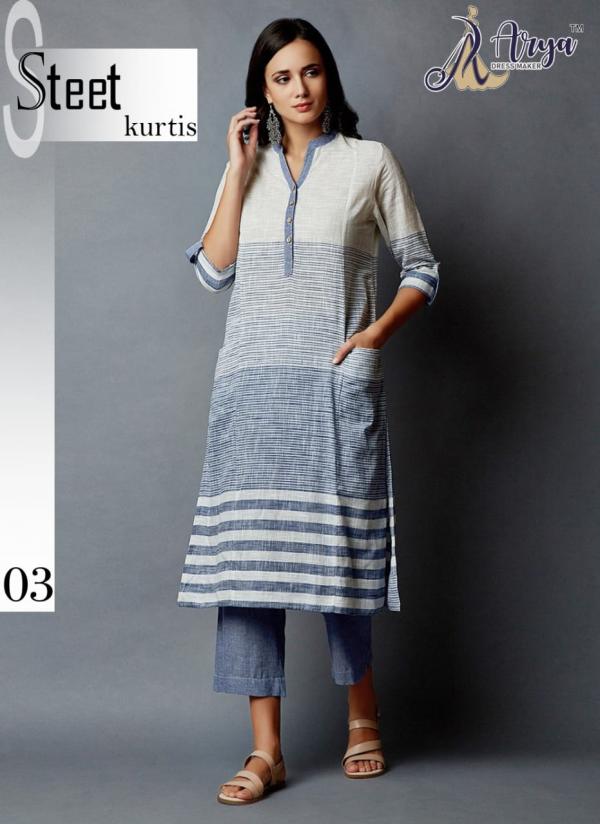 Arya Steet Designer Rayon Kurti 